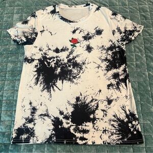 Adult Size Small Abstract Rose T-Shirt